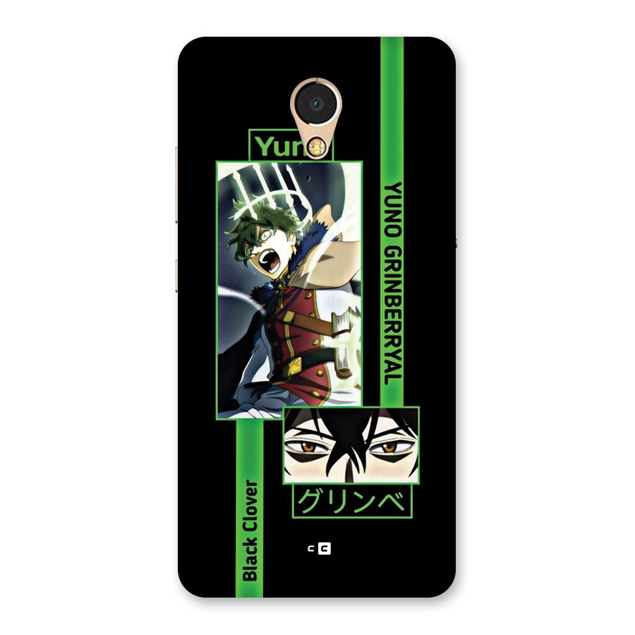 Yuno Black Clover Back Case for Lenovo P2
