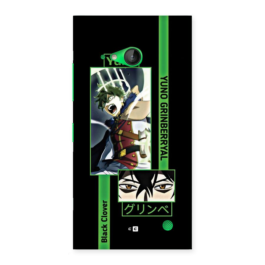 Yuno Black Clover Back Case for Lumia 730
