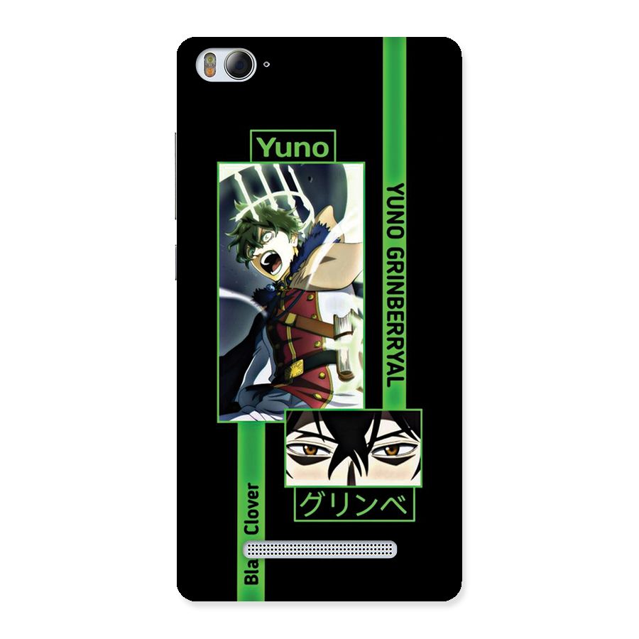 Yuno Black Clover Back Case for Mi4i