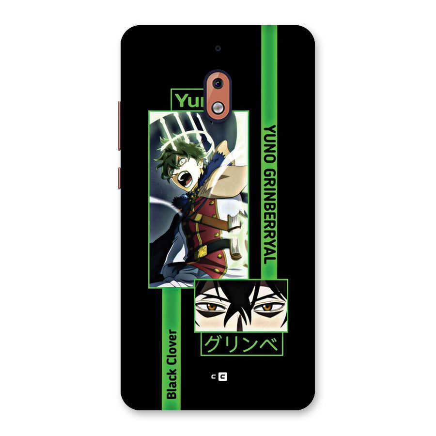 Yuno Black Clover Back Case for Nokia 2.1