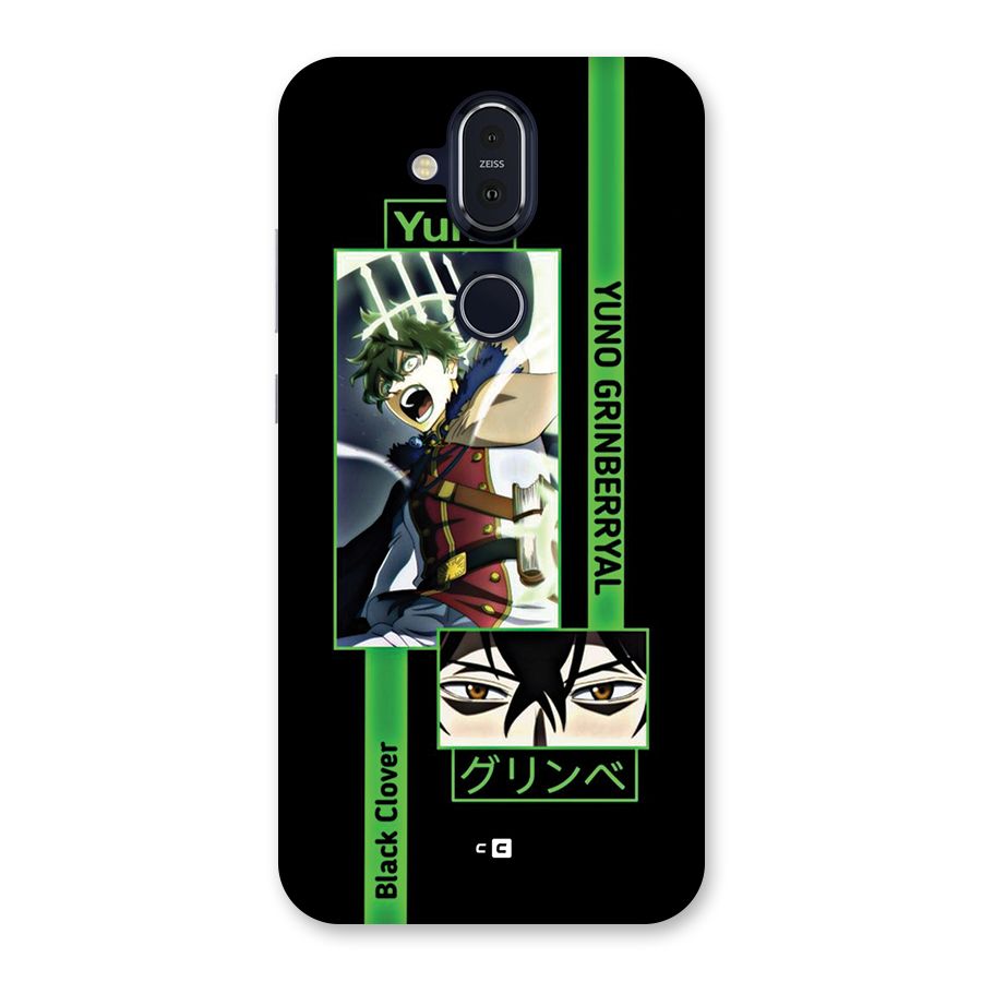 Yuno Black Clover Back Case for Nokia 8.1
