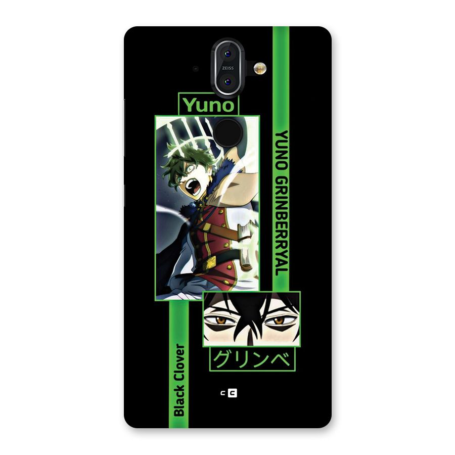 Yuno Black Clover Back Case for Nokia 8 Sirocco