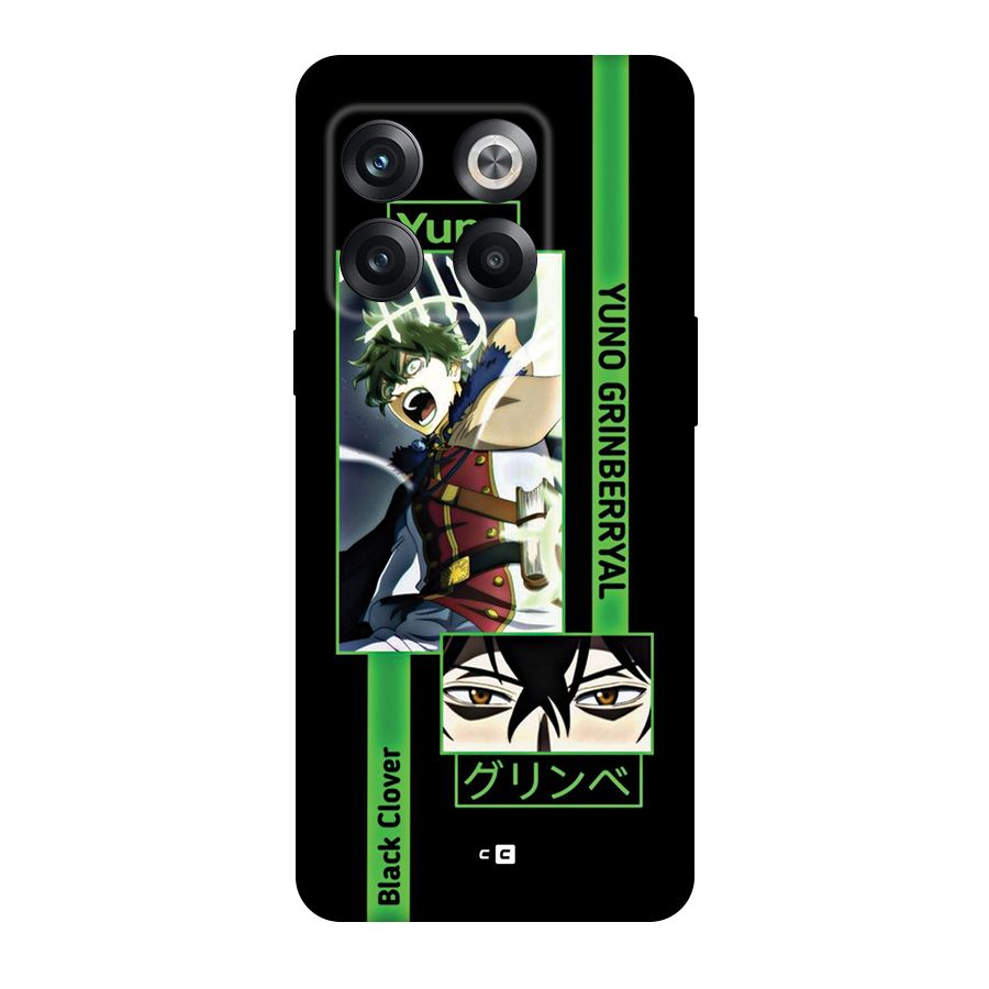 Yuno Black Clover Back Case for OnePlus 10T