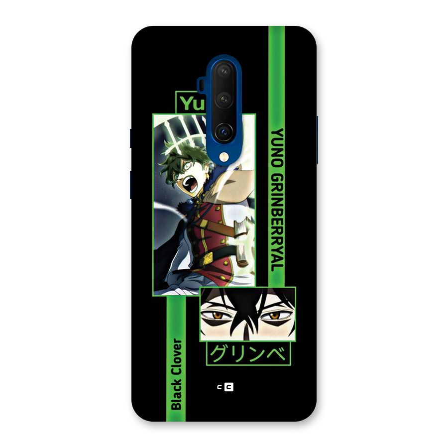 Yuno Black Clover Back Case for OnePlus 7T Pro