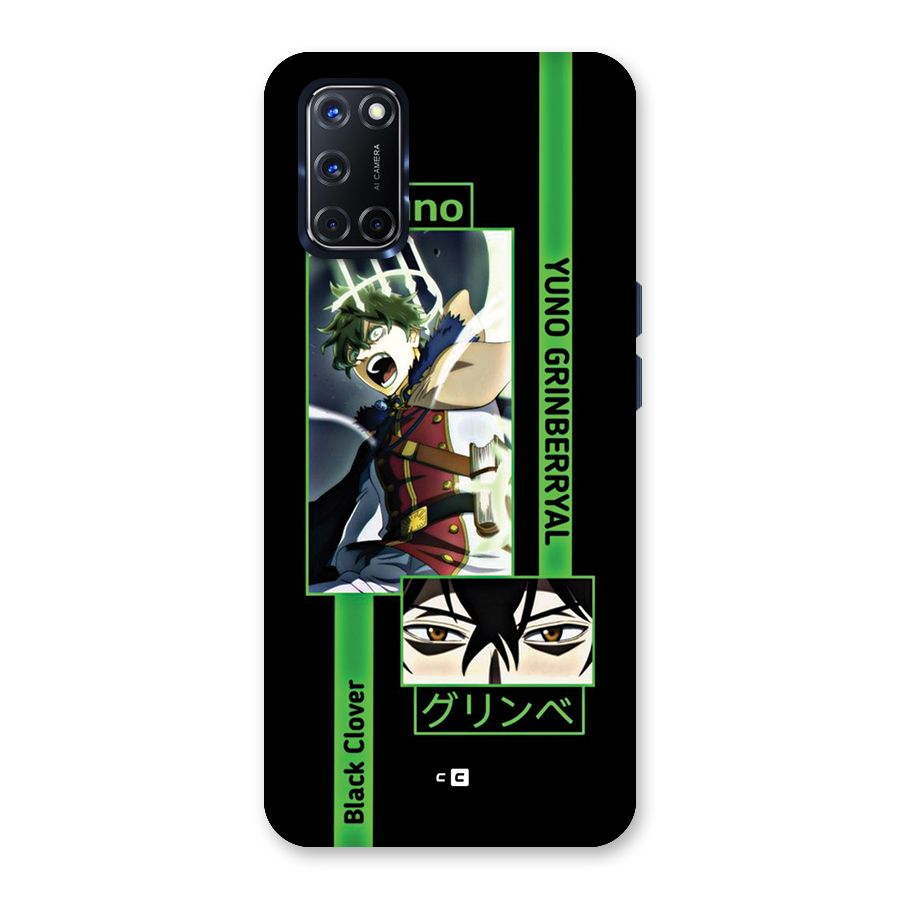 Yuno Black Clover Back Case for Oppo A52