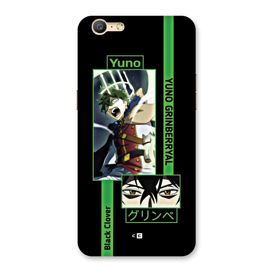 Yuno Black Clover Back Case for Oppo A57