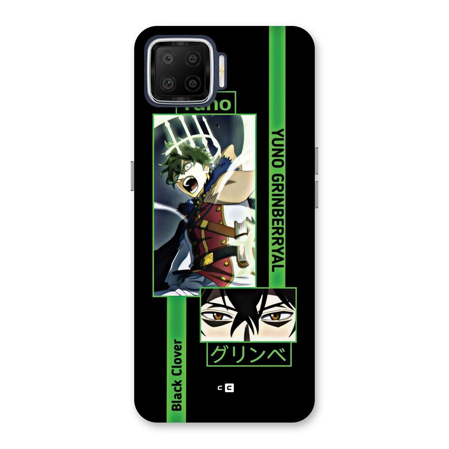 Yuno Black Clover Back Case for Oppo F17
