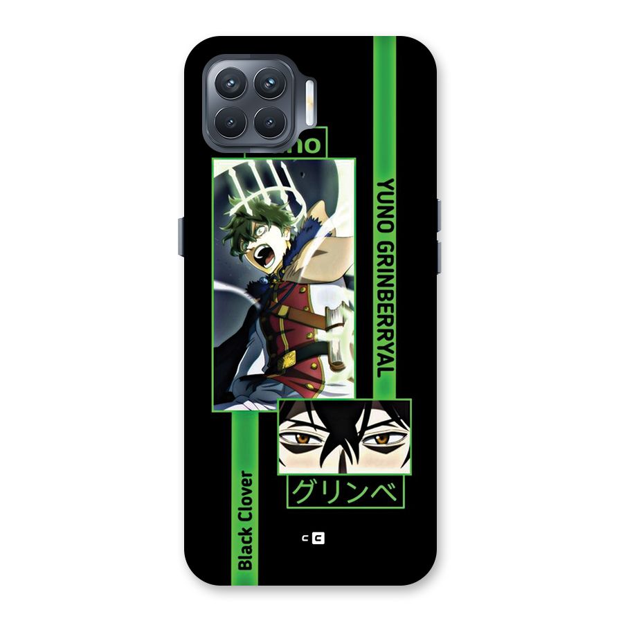 Yuno Black Clover Back Case for Oppo F17 Pro