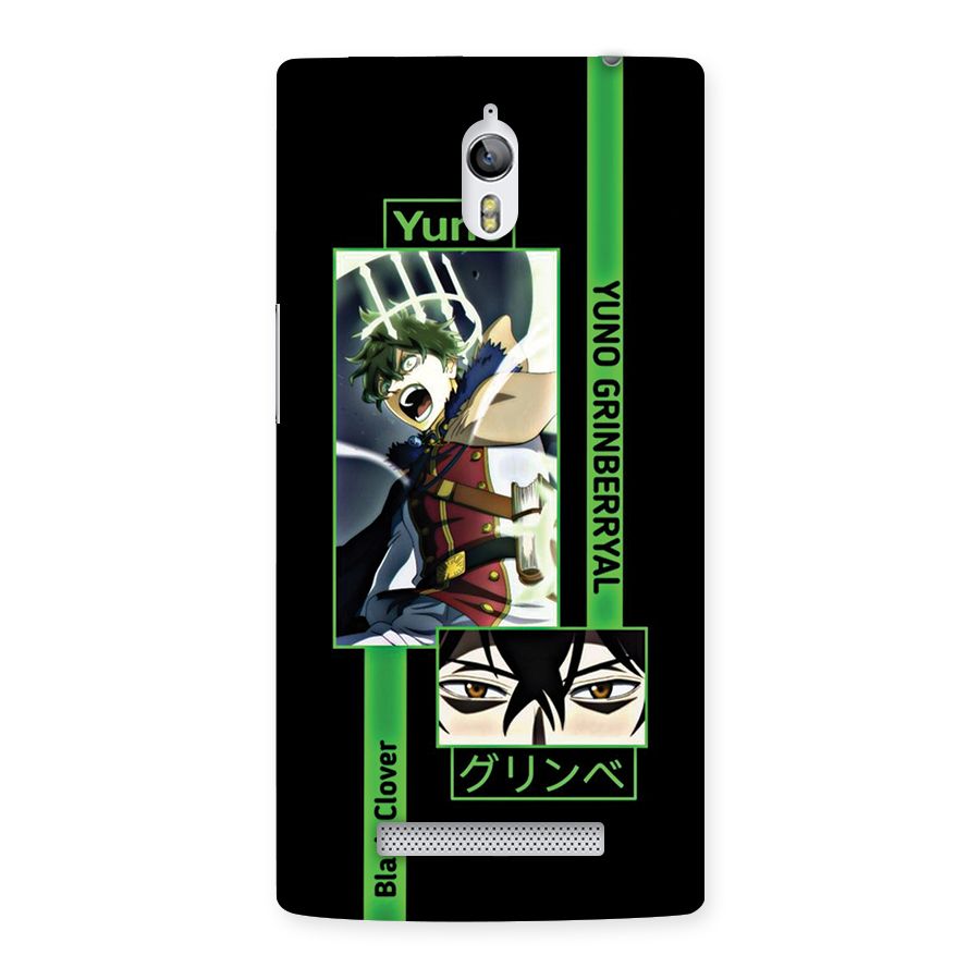 Yuno Black Clover Back Case for Oppo Find 7