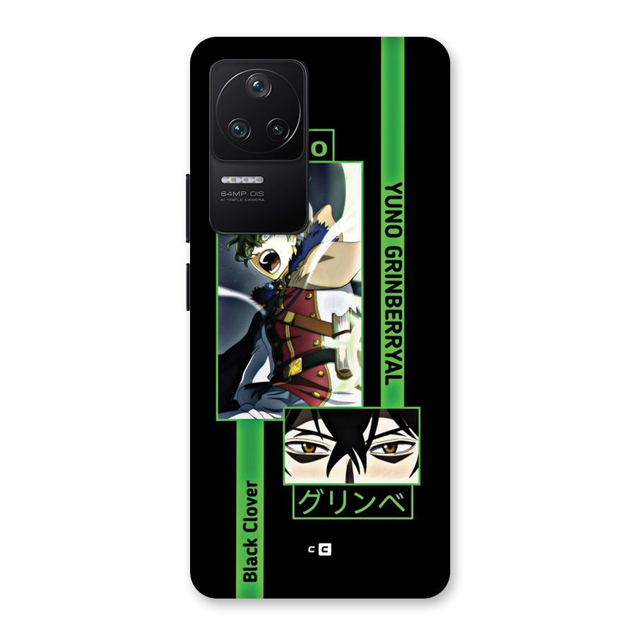Yuno Black Clover Back Case for Poco F4 5G