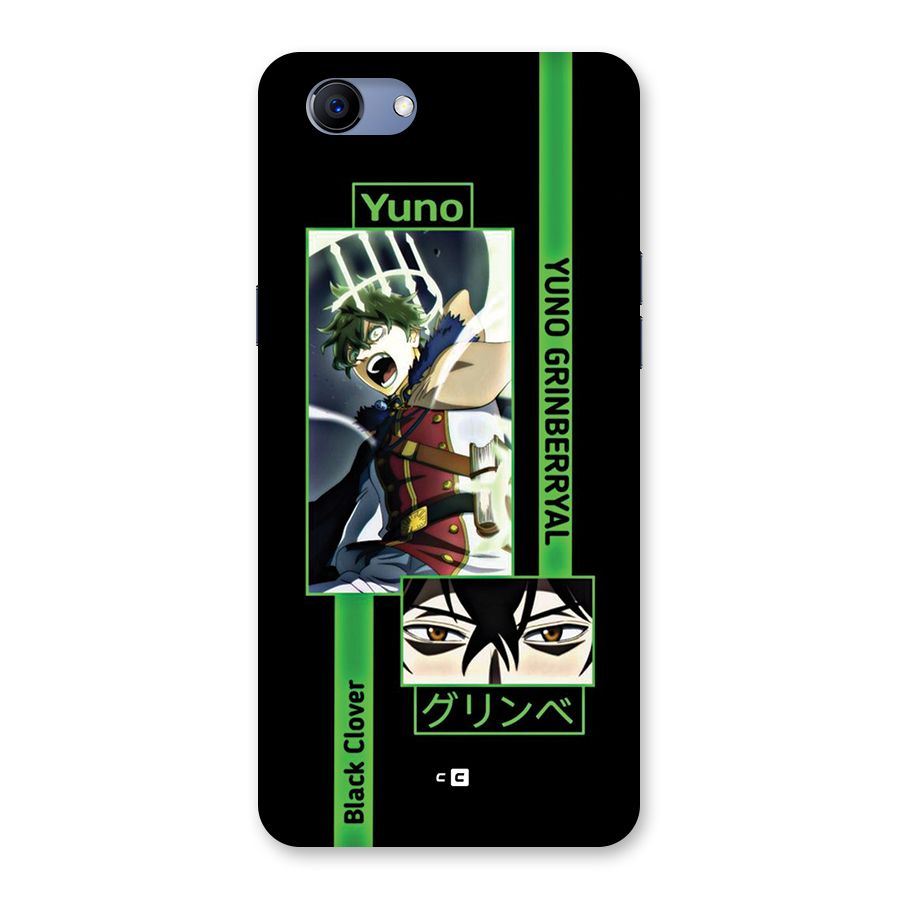 Yuno Black Clover Back Case for Realme 1