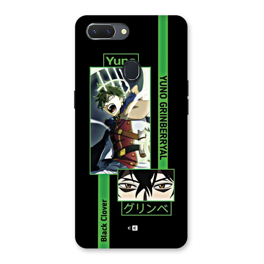 Yuno Black Clover Back Case for Realme 2