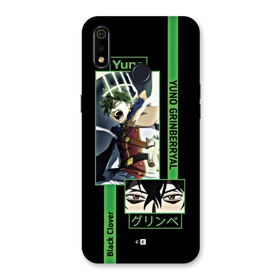 Yuno Black Clover Back Case for Realme 3i