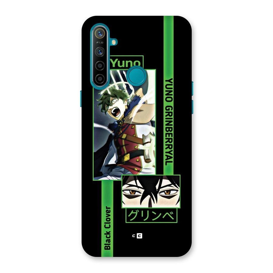 Yuno Black Clover Back Case for Realme 5i