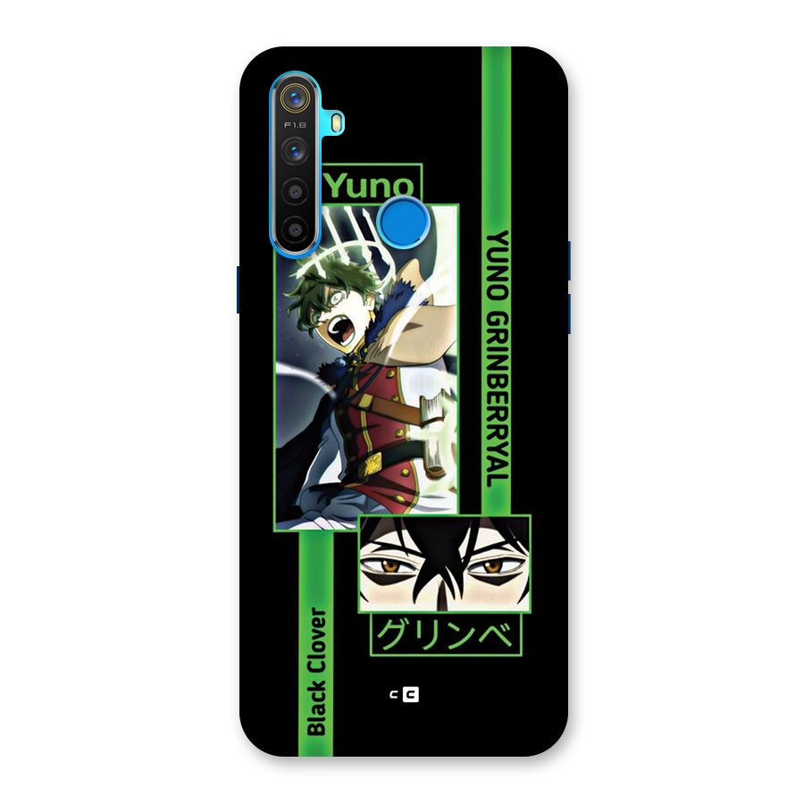 Yuno Black Clover Back Case for Realme 5s