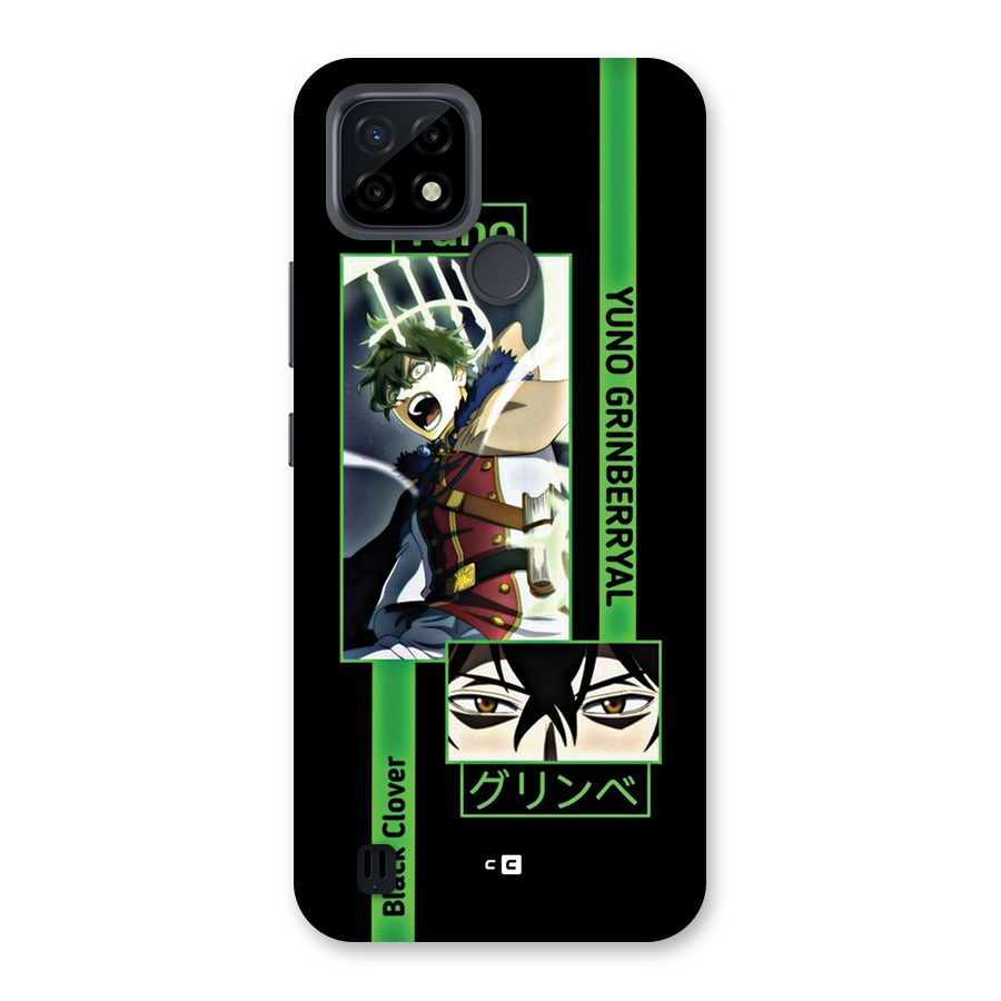 Yuno Black Clover Back Case for Realme C21