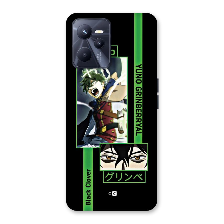 Yuno Black Clover Back Case for Realme C35