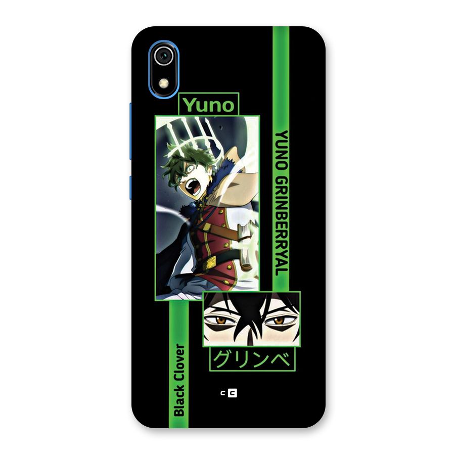 Yuno Black Clover Back Case for Redmi 7A