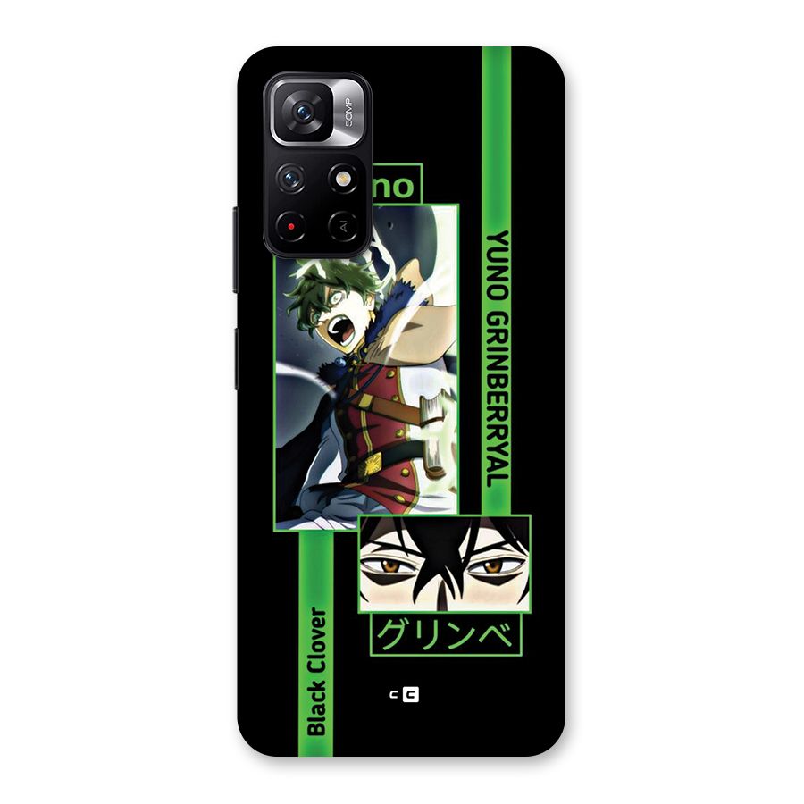 Yuno Black Clover Back Case for Redmi Note 11T 5G