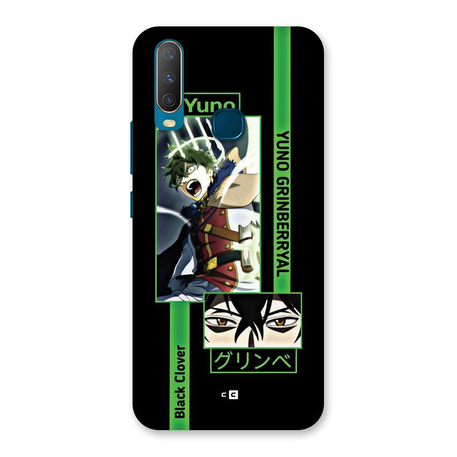 Yuno Black Clover Back Case for Vivo Y11