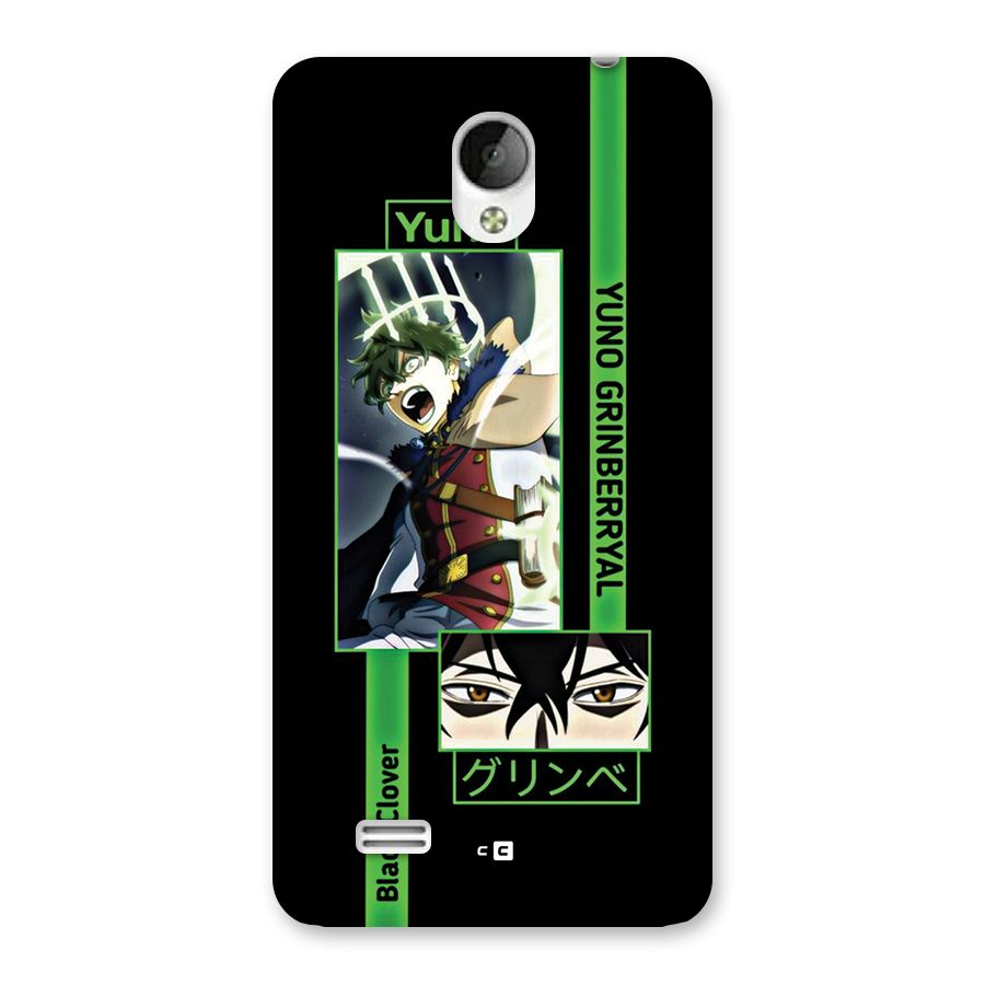 Yuno Black Clover Back Case for Vivo Y21