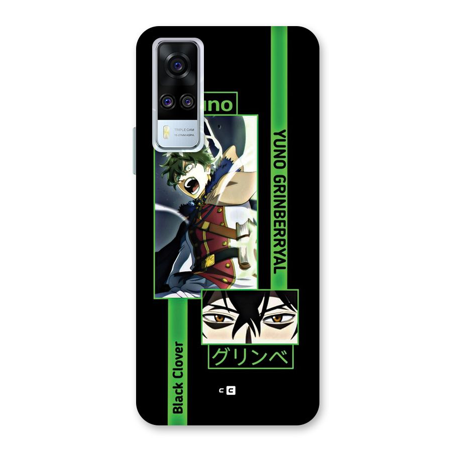 Yuno Black Clover Back Case for Vivo Y31