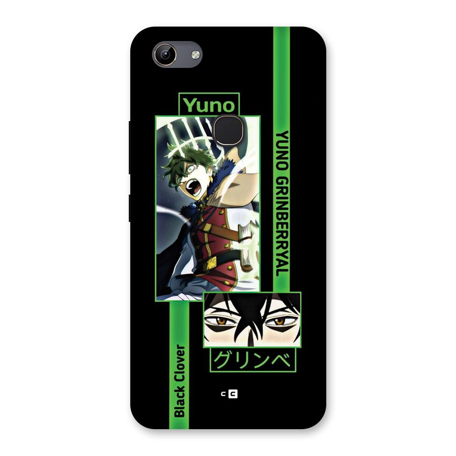 Yuno Black Clover Back Case for Vivo Y81