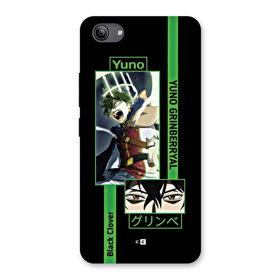 Yuno Black Clover Back Case for Vivo Y81i