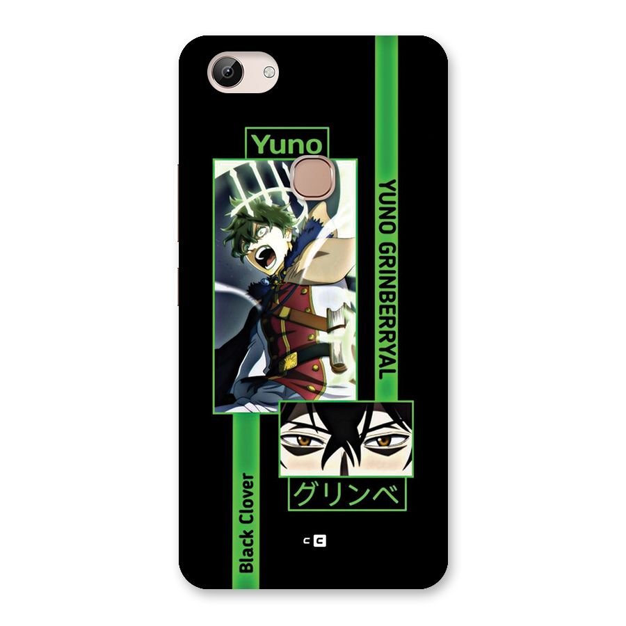 Yuno Black Clover Back Case for Vivo Y83