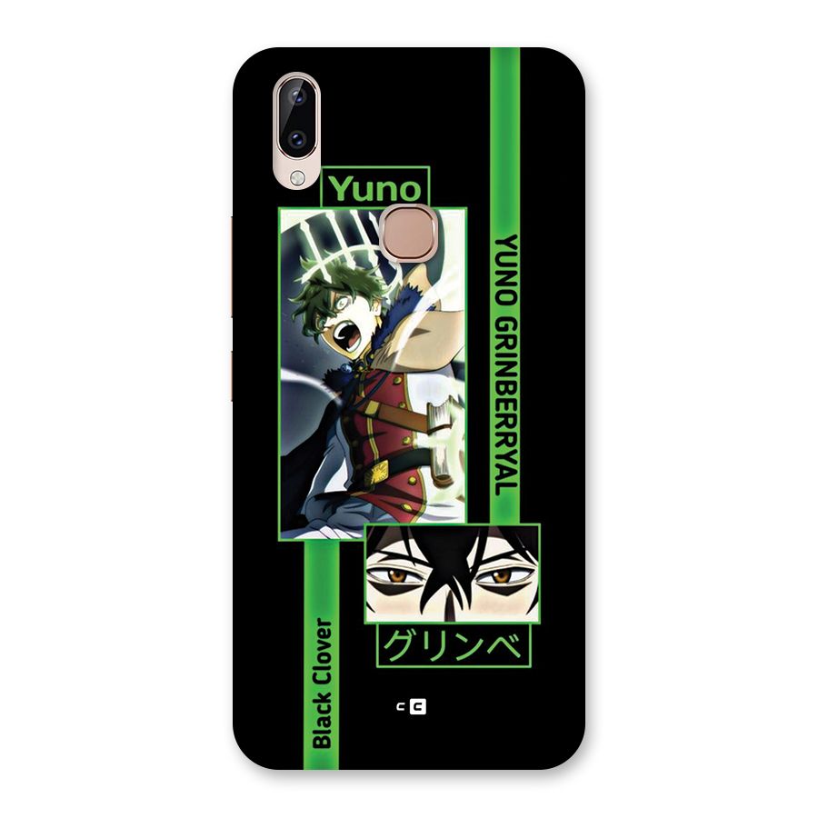 Yuno Black Clover Back Case for Vivo Y83 Pro
