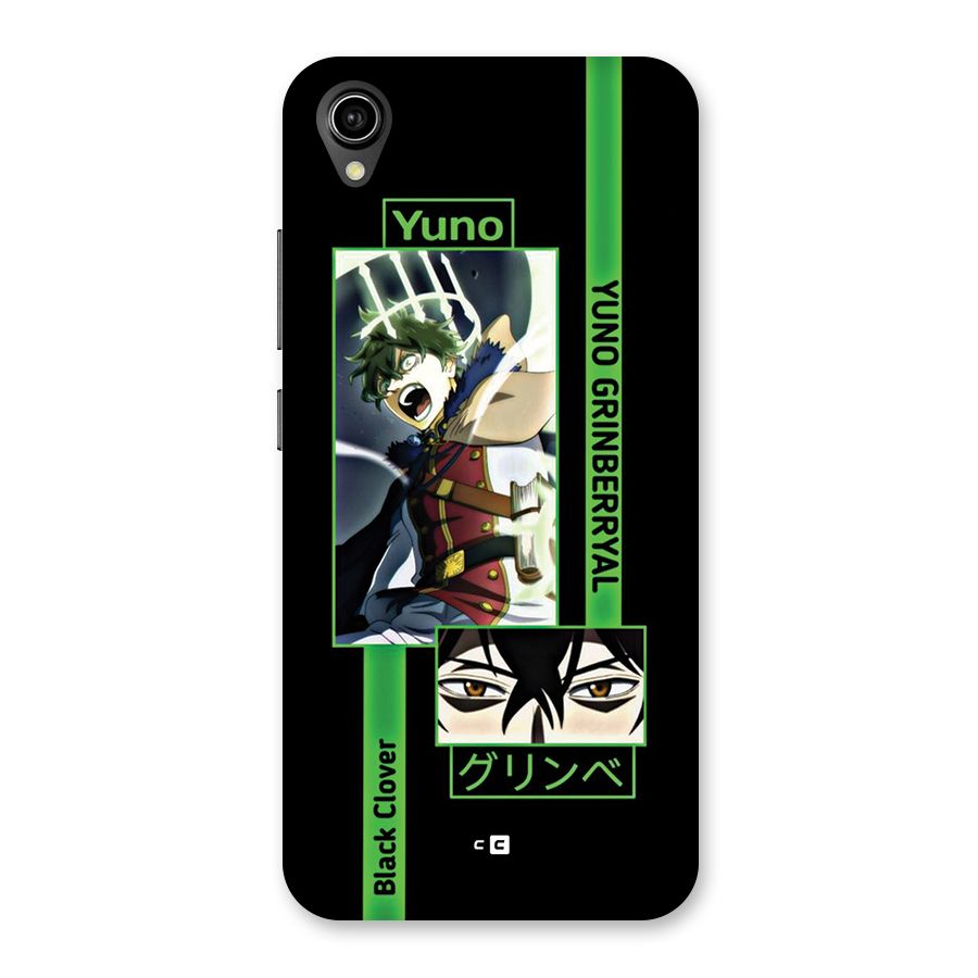 Yuno Black Clover Back Case for Vivo Y90
