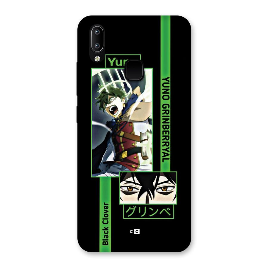 Yuno Black Clover Back Case for Vivo Y93