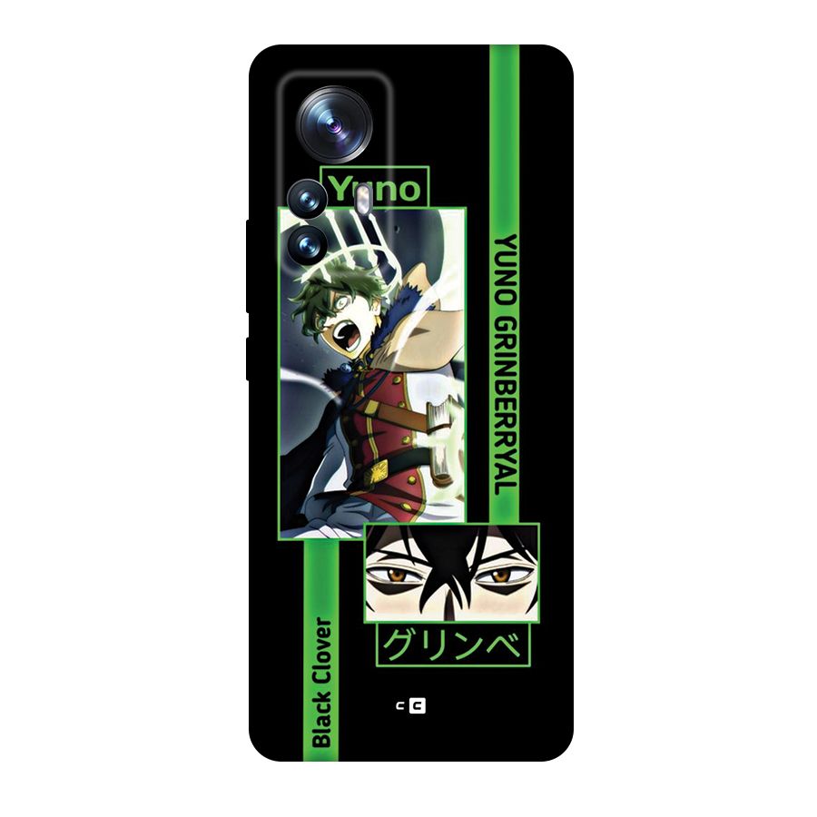 Yuno Black Clover Back Case for Xiaomi 12 Pro