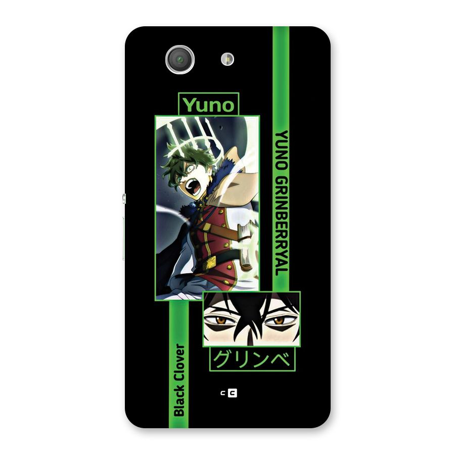 Yuno Black Clover Back Case for Xperia Z3 Compact