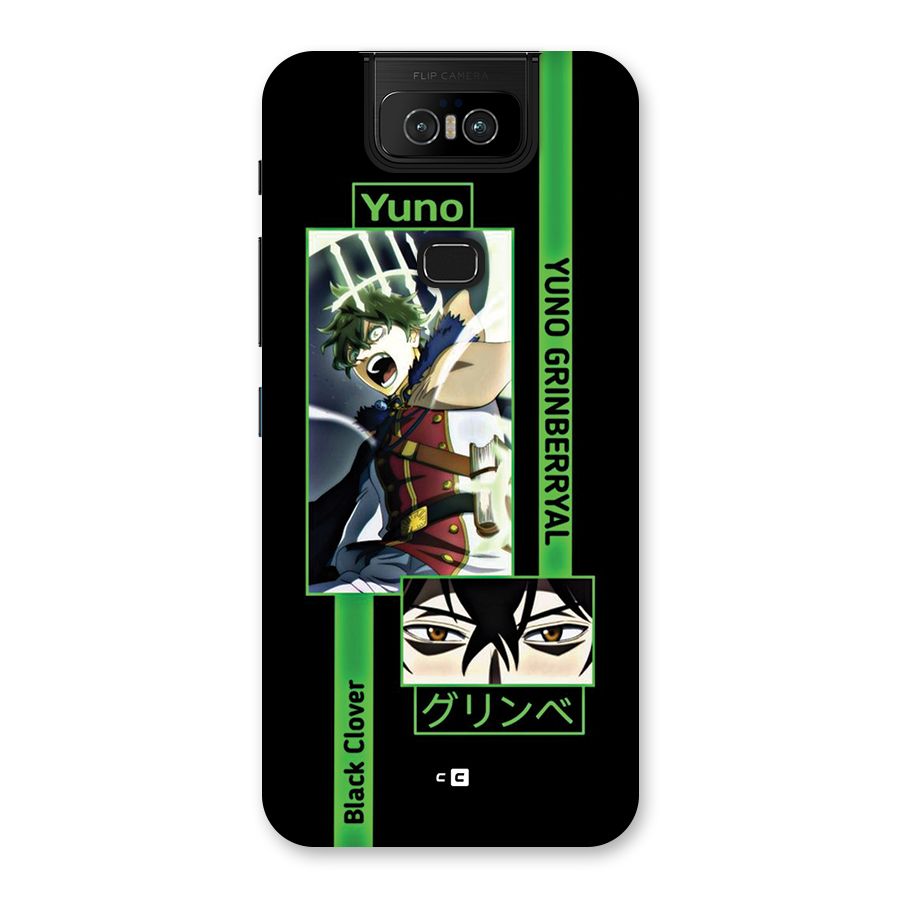 Yuno Black Clover Back Case for Zenfone 6z