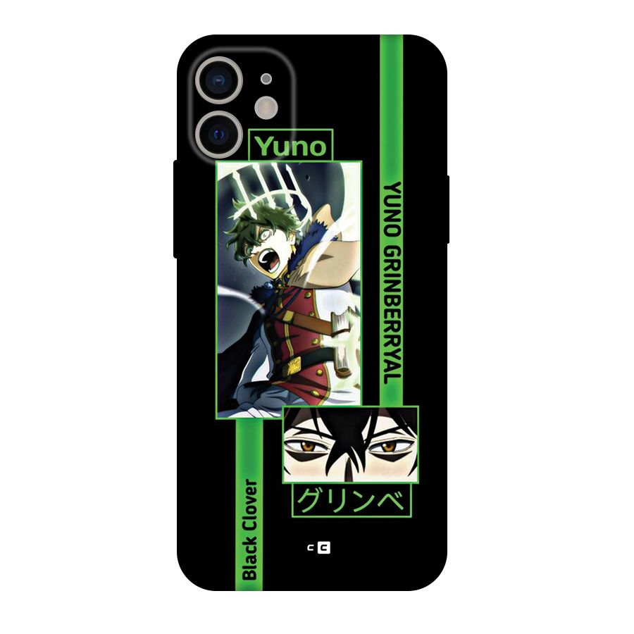 Yuno Black Clover Back Case for iPhone 11