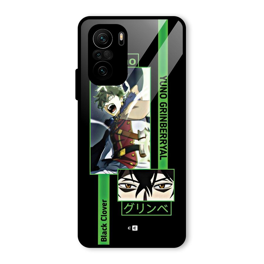Yuno Black Clover Glass Back Case for Mi 11X Pro