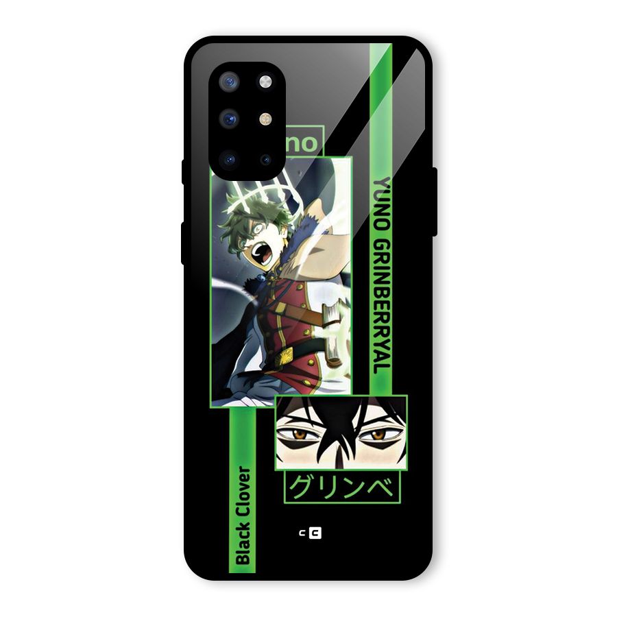 Yuno Black Clover Glass Back Case for OnePlus 8T