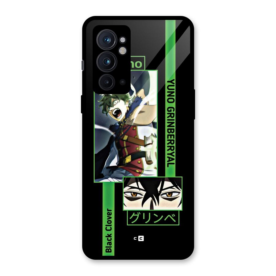 Yuno Black Clover Glass Back Case for OnePlus 9RT 5G