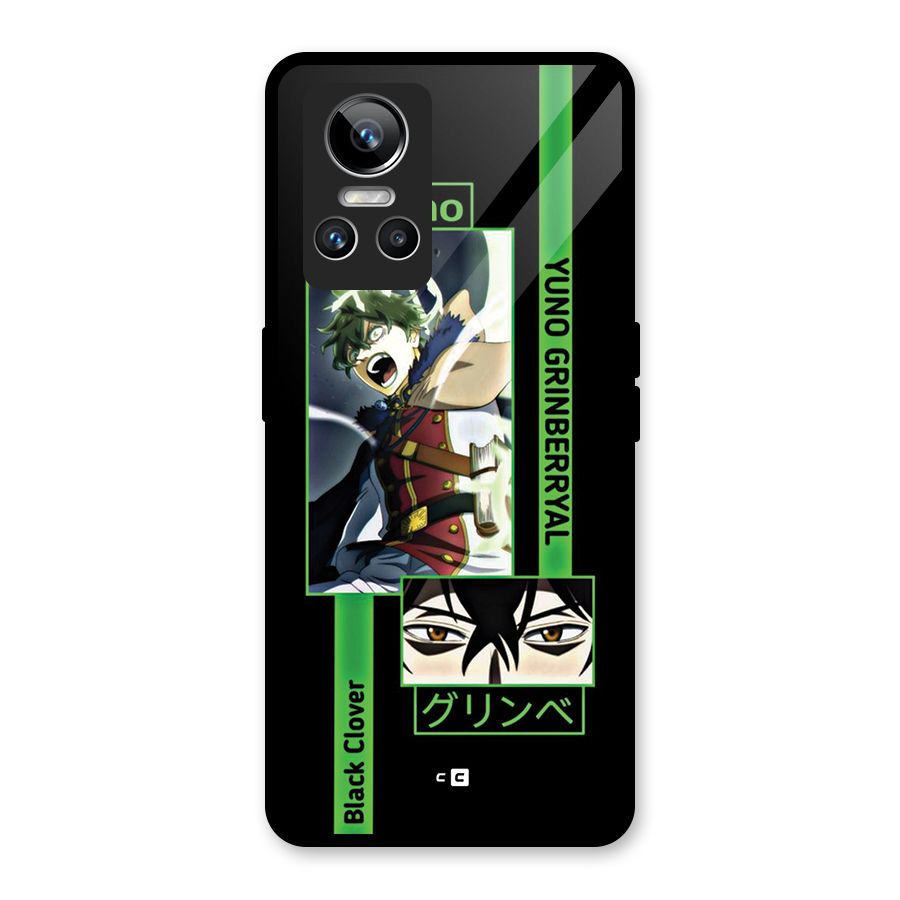 Yuno Black Clover Glass Back Case for Realme GT Neo 3