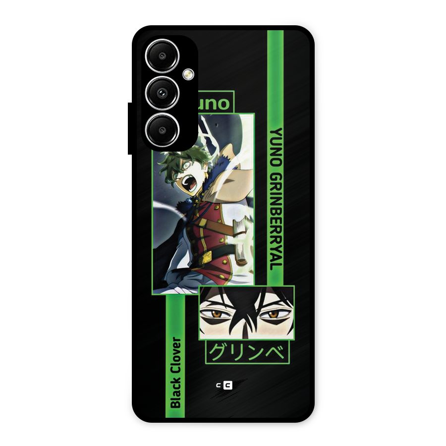 Yuno Black Clover Metal Back Case for Galaxy A05s