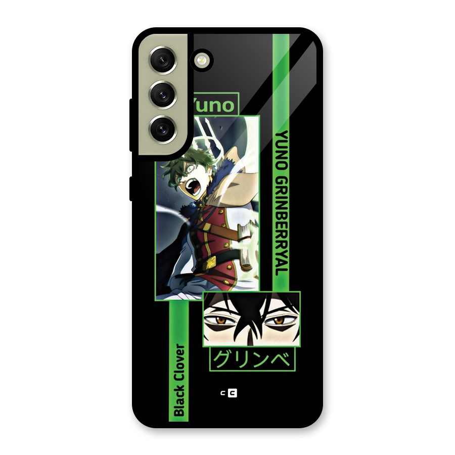 Yuno Black Clover Metal Back Case for Galaxy S21 FE 5G (2023)