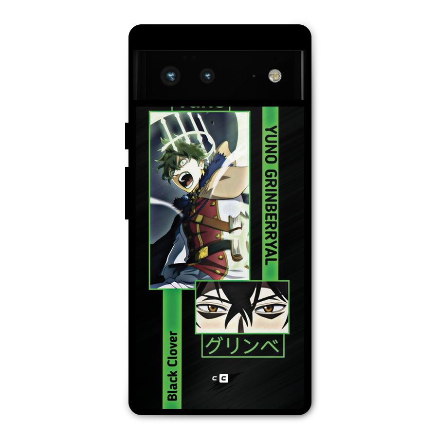 Yuno Black Clover Metal Back Case for Google Pixel 6