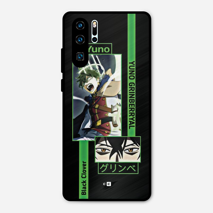 Yuno Black Clover Metal Back Case for Huawei P30 Pro