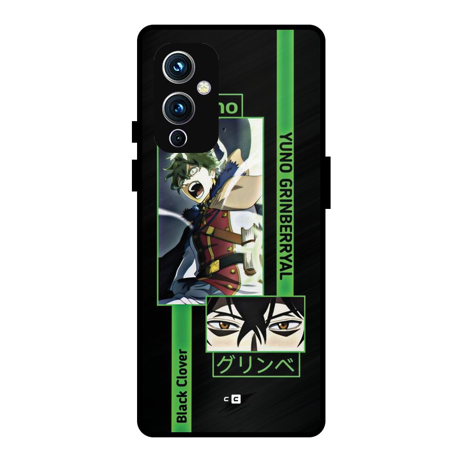 Yuno Black Clover Metal Back Case for OnePlus 9