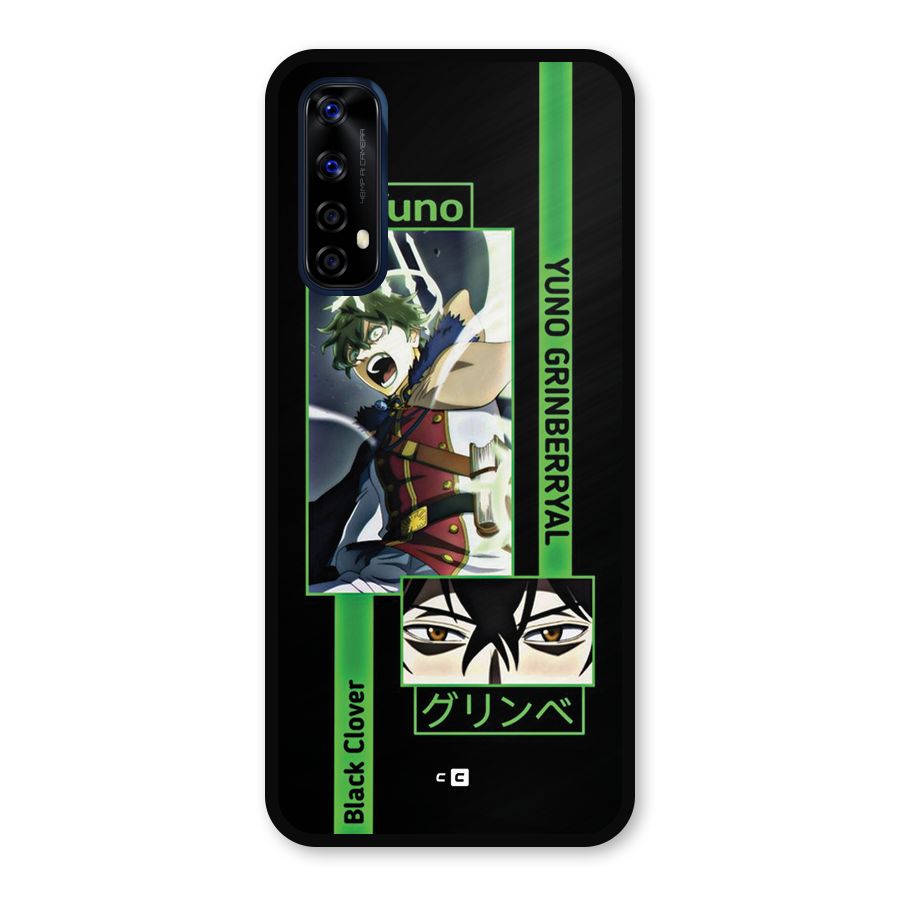 Yuno Black Clover Metal Back Case for Realme 7