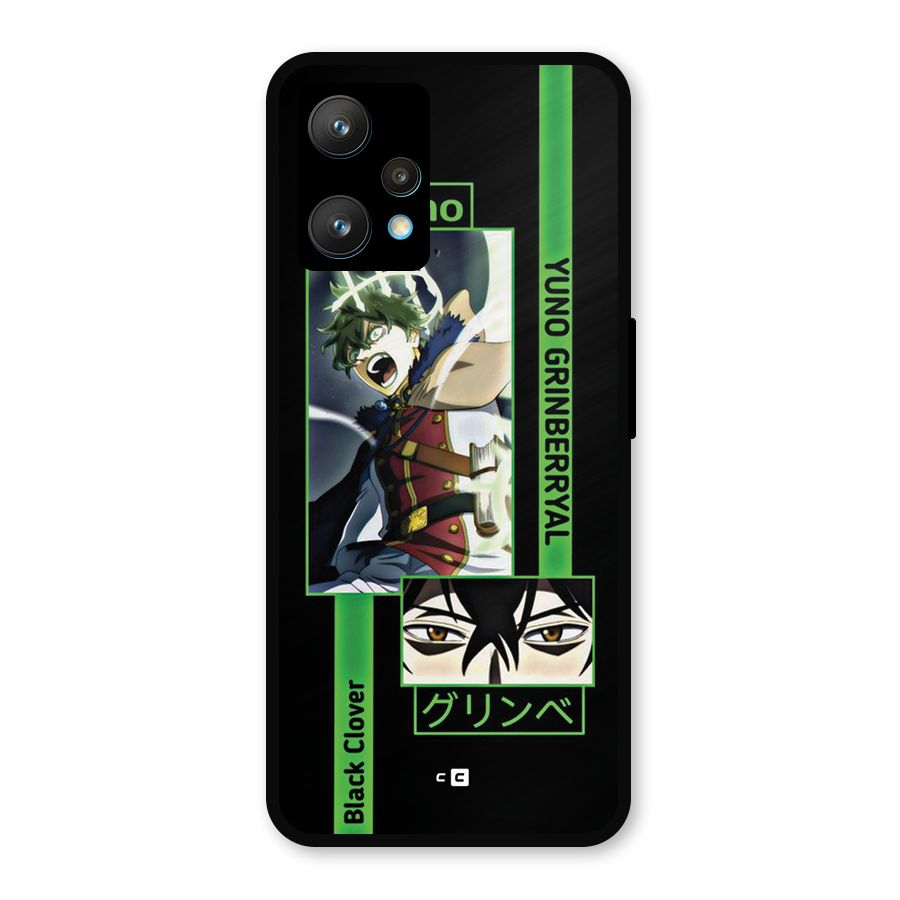 Yuno Black Clover Metal Back Case for Realme 9 Pro Plus 5G