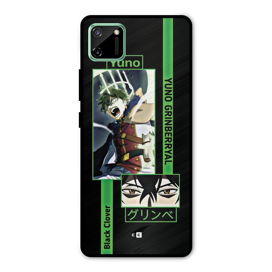Yuno Black Clover Metal Back Case for Realme C11