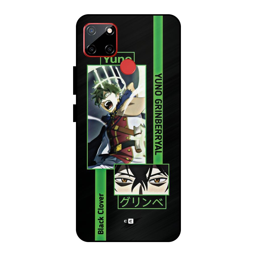 Yuno Black Clover Metal Back Case for Realme C12