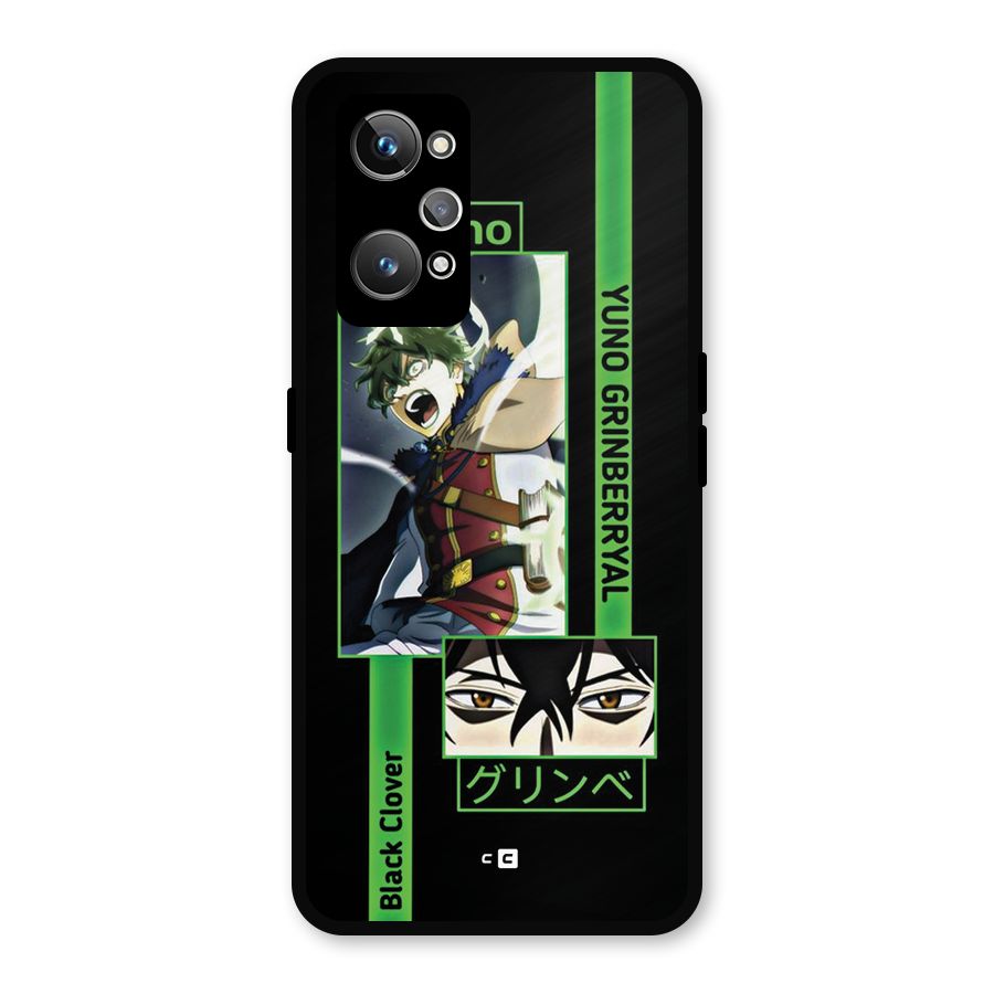 Yuno Black Clover Metal Back Case for Realme GT Neo 3T